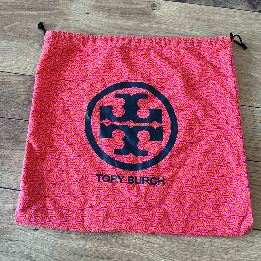 Tory Burch Vibrant Pink Patterned Tote